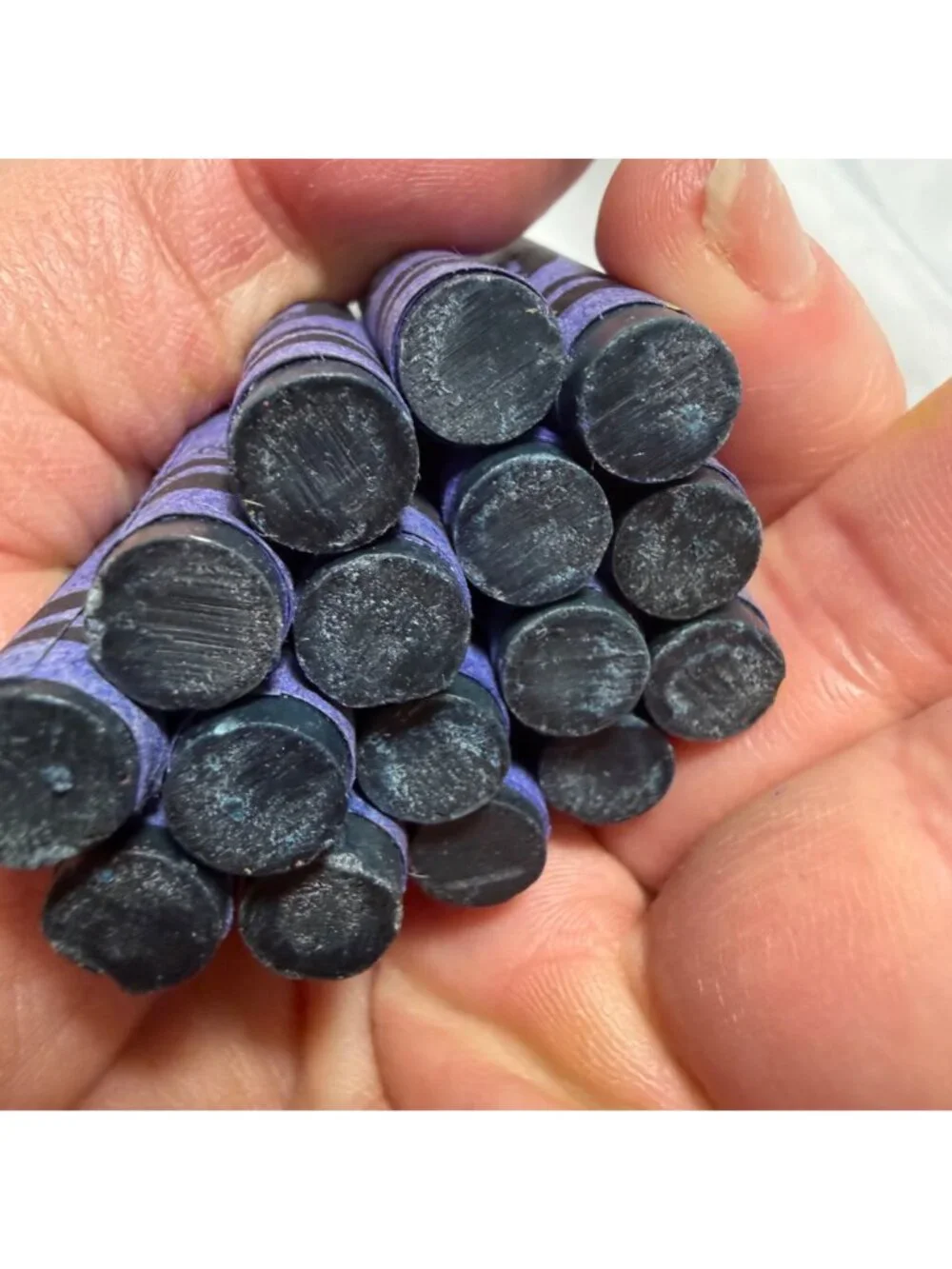 Vintage Hard to Find Crayola Midnight Blue Crayons Bulk Pack Of 16 Art Supplies